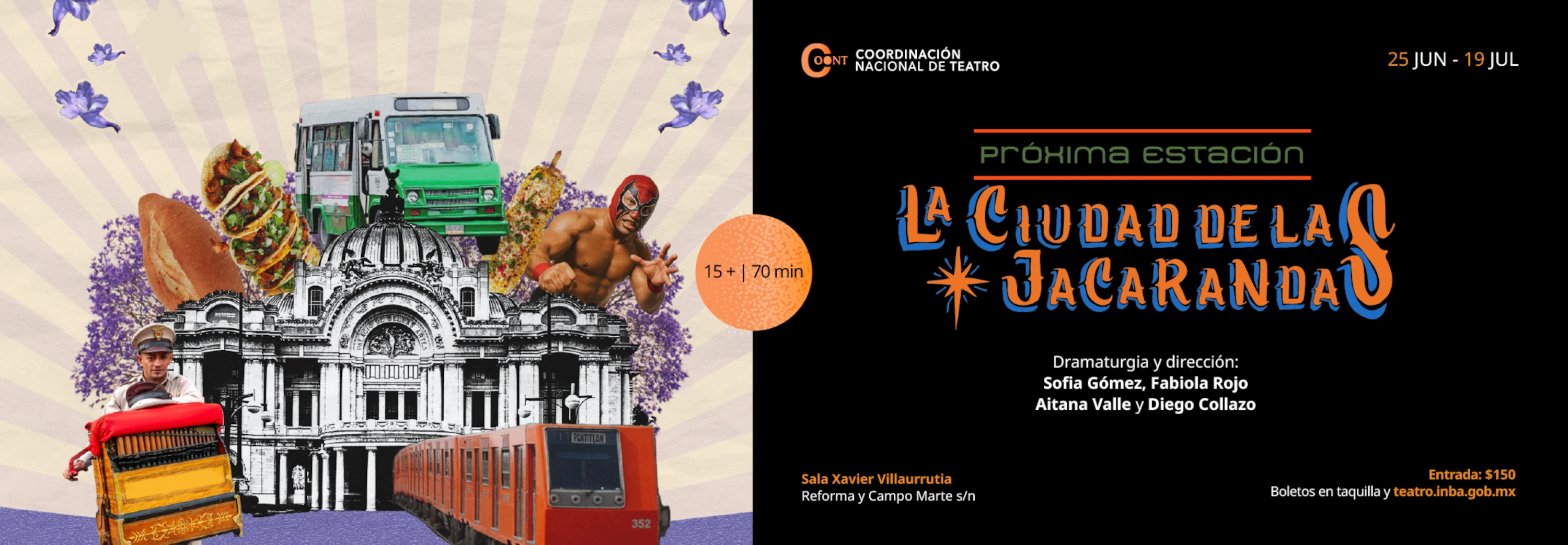 Próxima estación: La ciudad de las Jacarandas
