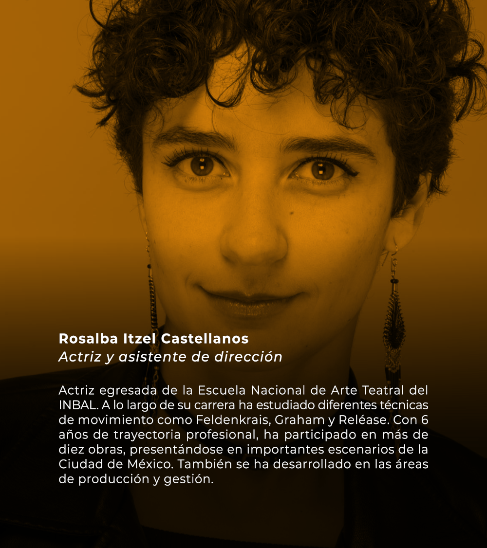 Rosalba Itzel Castellanos | Actriz y asistente de dirección 
