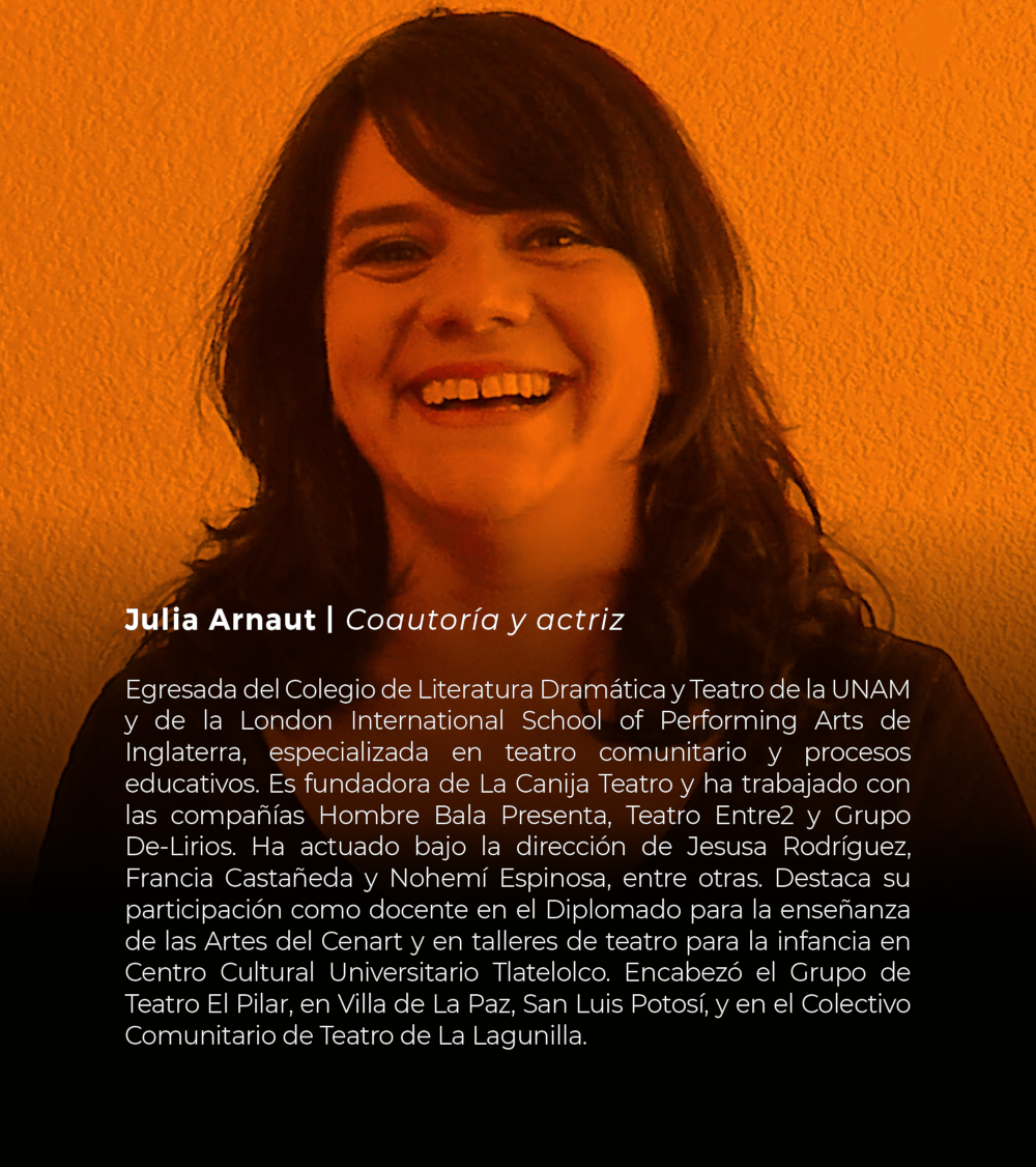 Julia Arnaut | Coautoría y actriz
