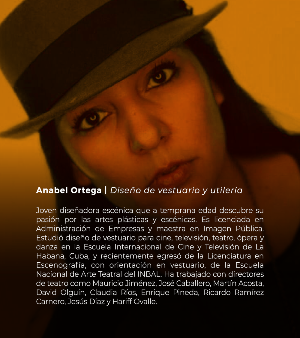 Anabel Ortega | Diseñ de vestuario y utilería
