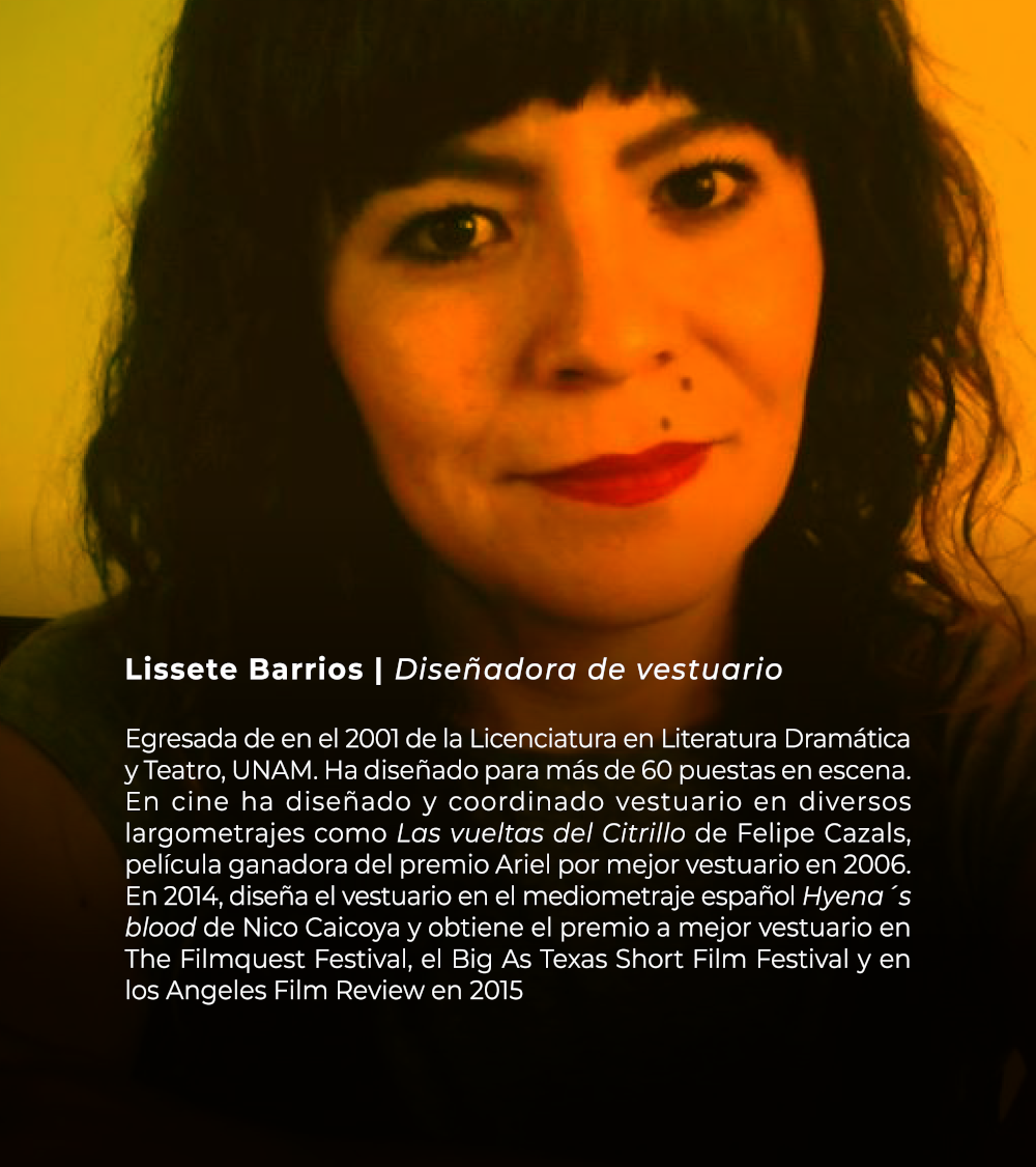 Lissete Barrios | Diseñadora de vestuario